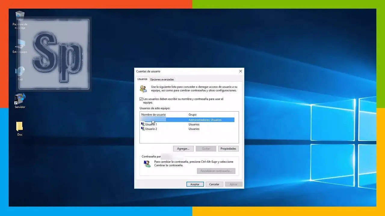 Cómo quitar la contraseña en Windows 10
