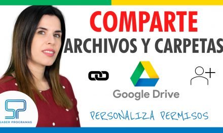 Compartir archivos en Google Drive